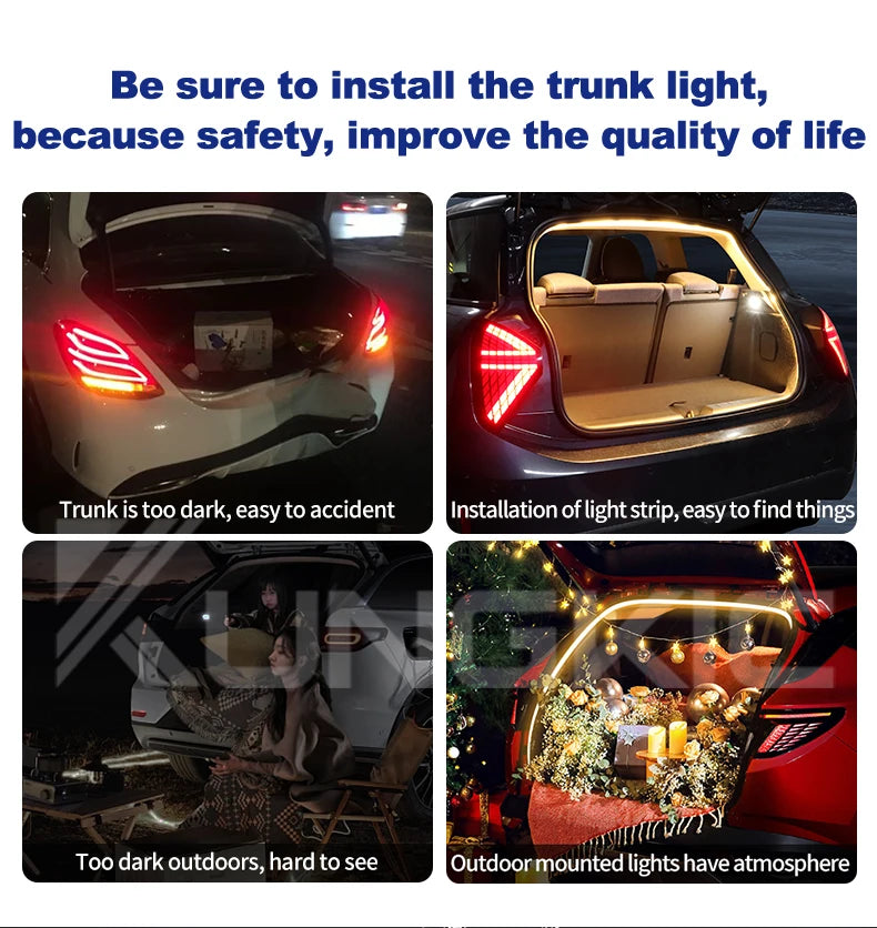 LED Rear Trunk Light Bar for BYD Atto 3 / Dolphin / Seagull / Seal EV (2022–2024)