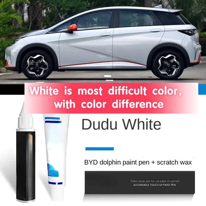 Touch-Up Paint Pen for BYD Dolphin / ATTO 2 – White & Grey (12ml)
