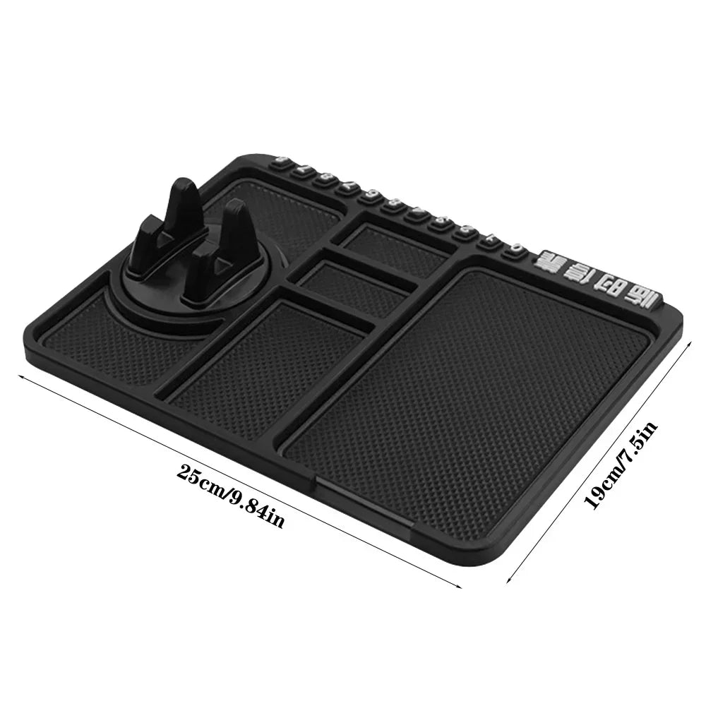 Car Anti-Slip Dashboard Mat & Phone Holder