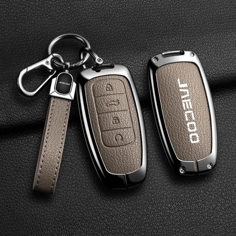 Galvanized Alloy Key Case for Omoda JAECOO J6, J7, J8, Phev 2023-2025