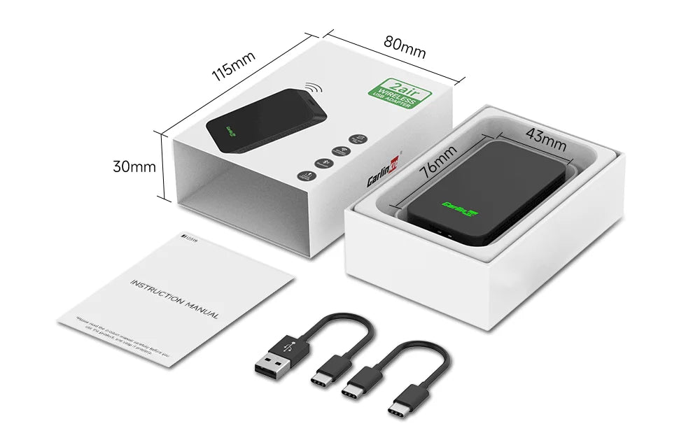 CarlinKit 5.0 Wireless CarPlay & Android Auto Adapter