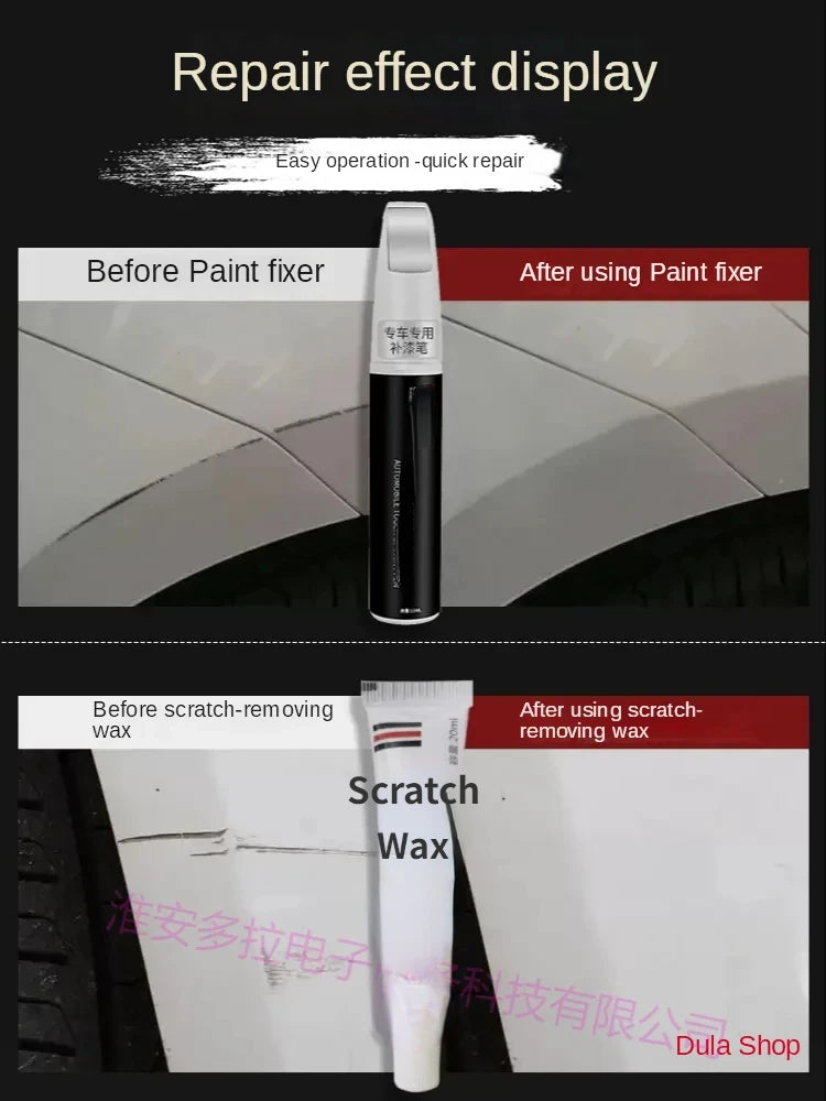Touch-Up Paint Pen for BYD Dolphin / ATTO 2 – White & Grey (12ml)