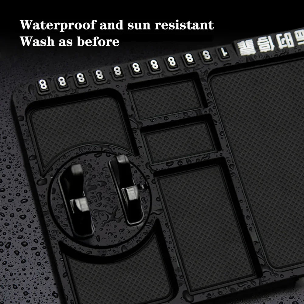 Car Anti-Slip Dashboard Mat & Phone Holder
