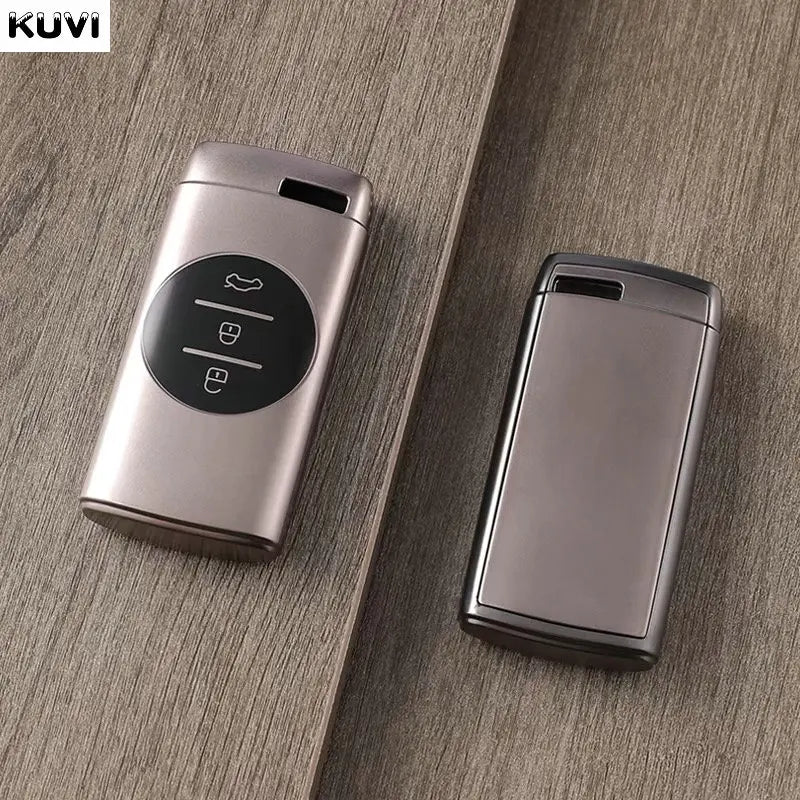 Gun Grey TPU Key Cover for Chery Tiggo, Exeed, Arrizo Series