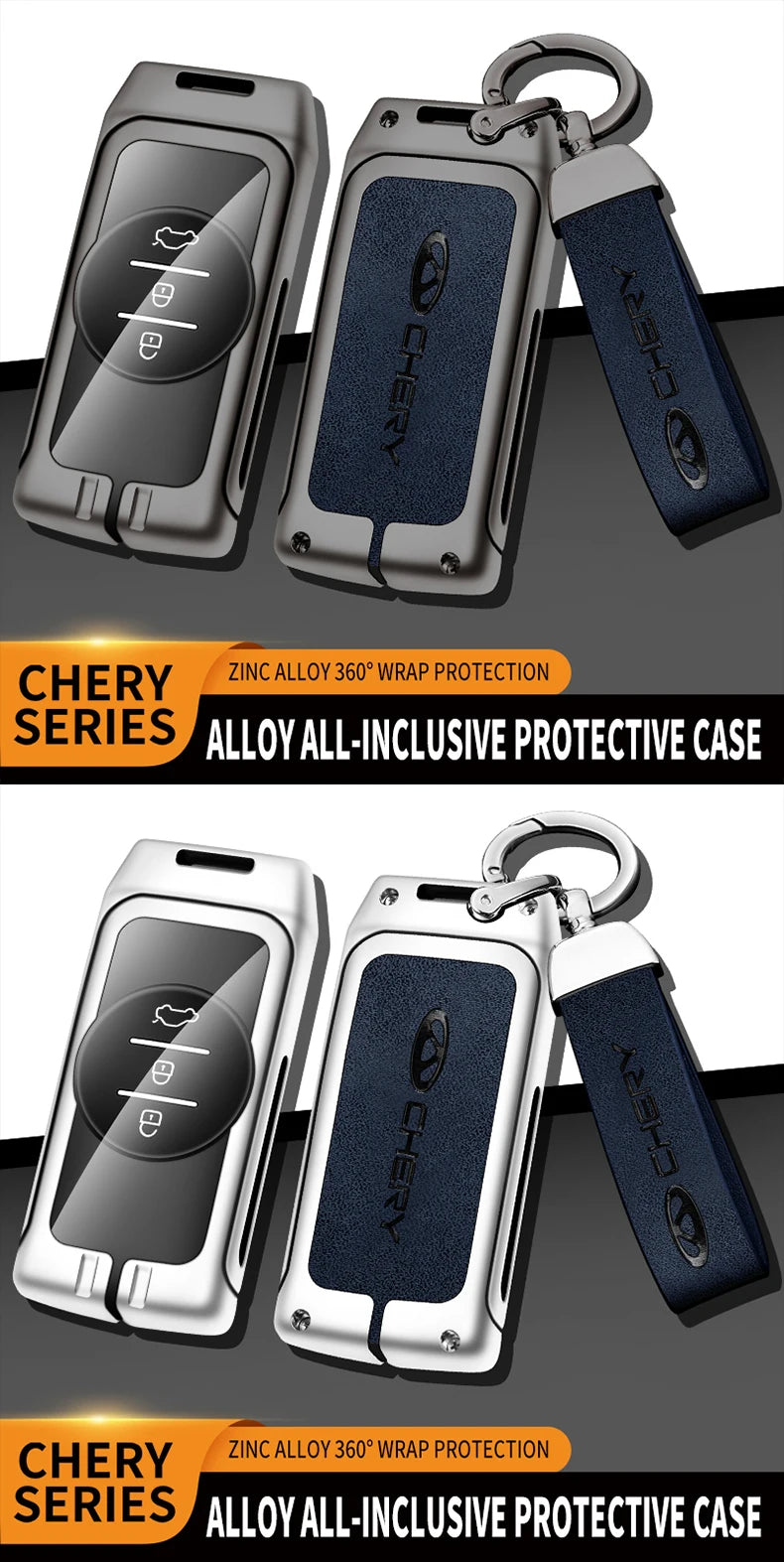 Zinc Alloy Key Cover for Chery Tiggo & Exeed