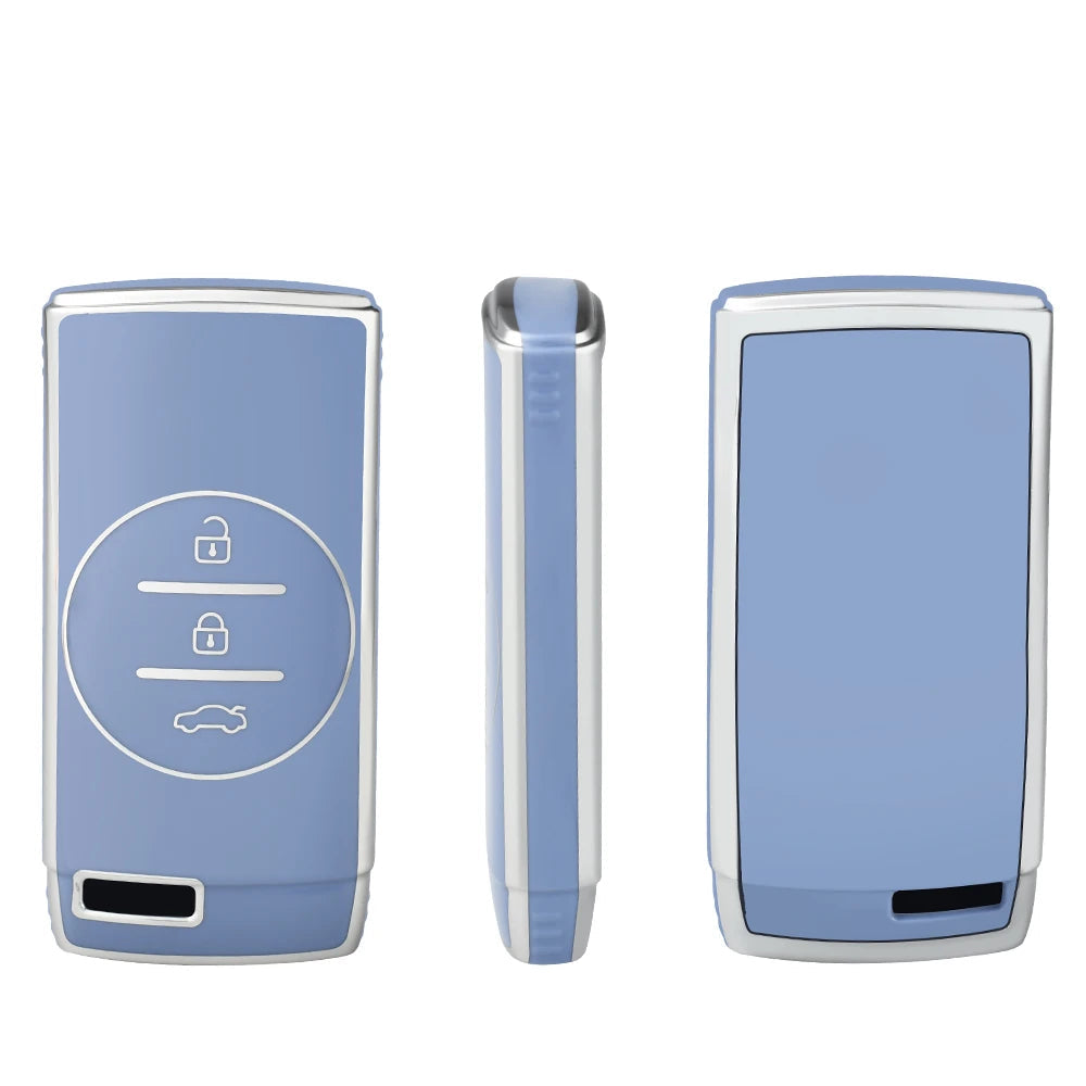 TPU Car Key Cover for Chery Tiggo, Arrizo & Exeed – Key Ring Holder Included