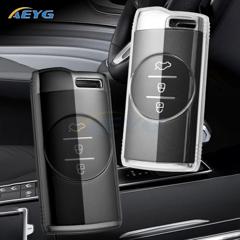 TPU Key Cover for Chery Tiggo & Exeed – Smart Fob Shell