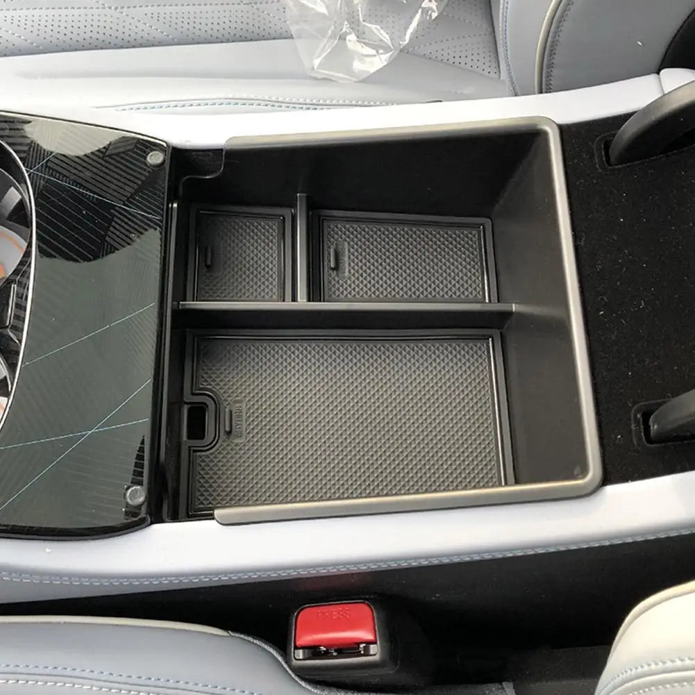 Console Armrest Organizer for BYD Seal 2022 – 3-Compartment Tray