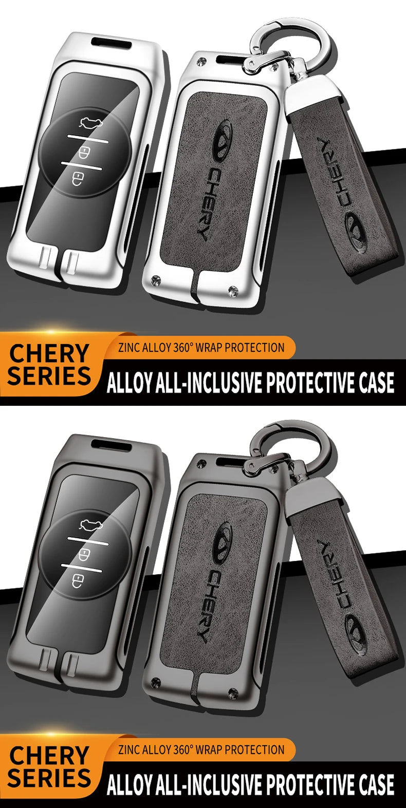 Zinc Alloy Key Cover for Chery Tiggo & Exeed