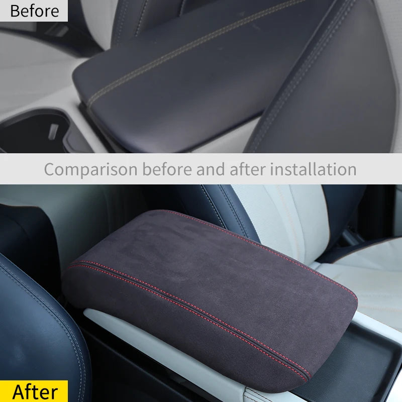 Leather Armrest Cover for BYD Seal U & Song Plus (2022–2024)