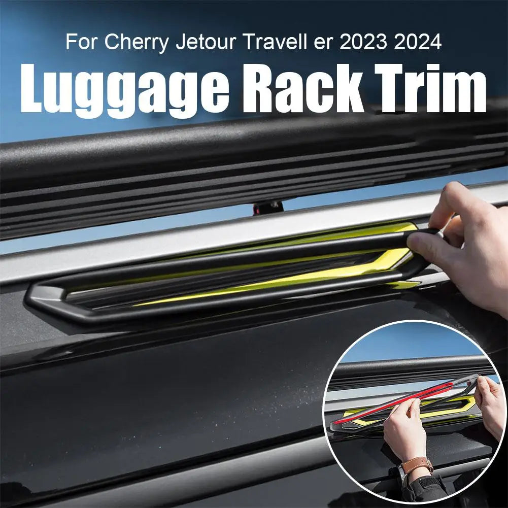 Black Roof Luggage Rack Cover for Chery Jetour T2 2023–2024