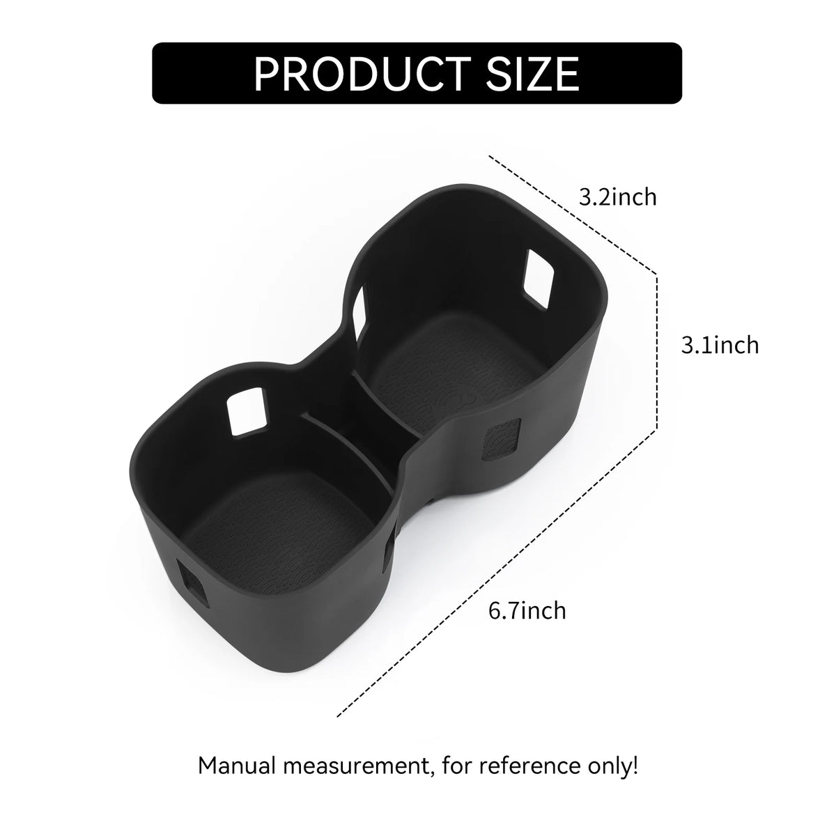 Silicone Cup Holder Insert for Chery OMODA C5 EV (2024–2025)