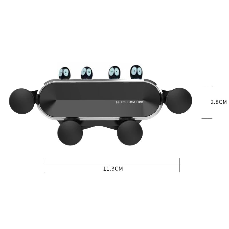 Cartoon Gravity Car Phone Holder – Air Vent Mount