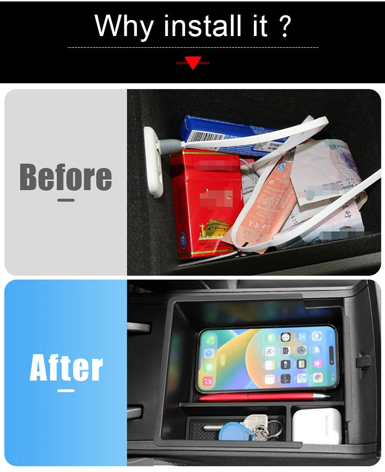 ABS Center Console Armrest Storage Box Chery Omoda 5 / C5 / FX / E5 (2022–2024)