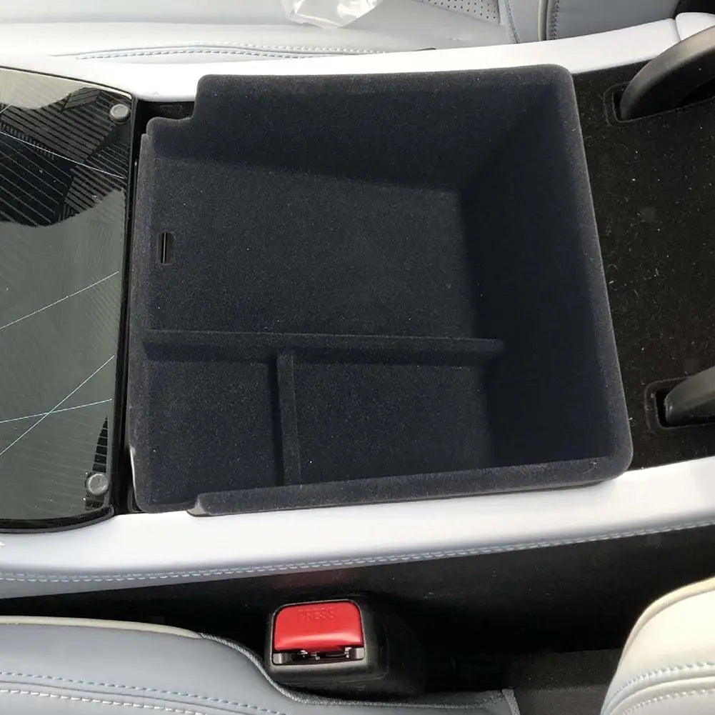 Console Armrest Organizer for BYD Seal 2022 – 3-Compartment Tray