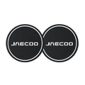 2Pcs Anti-slip Car Coaster Cup Holder Mats for Chery Jaecoo J7 J8 2023-2025