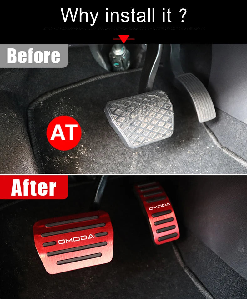 Pedal Cover Set for Chery Omoda 5 / C5