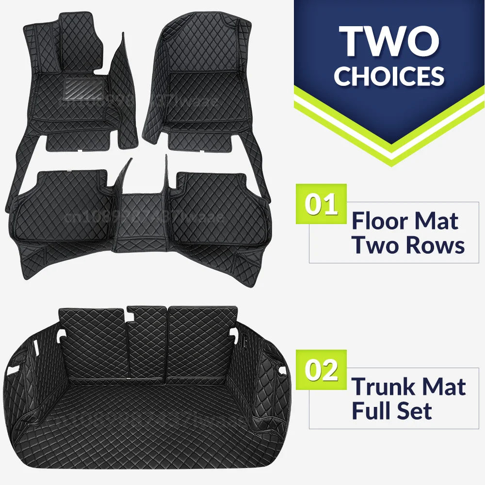 Luxury Floor & Trunk Mats for Chery Omoda 5 (2022–2024)