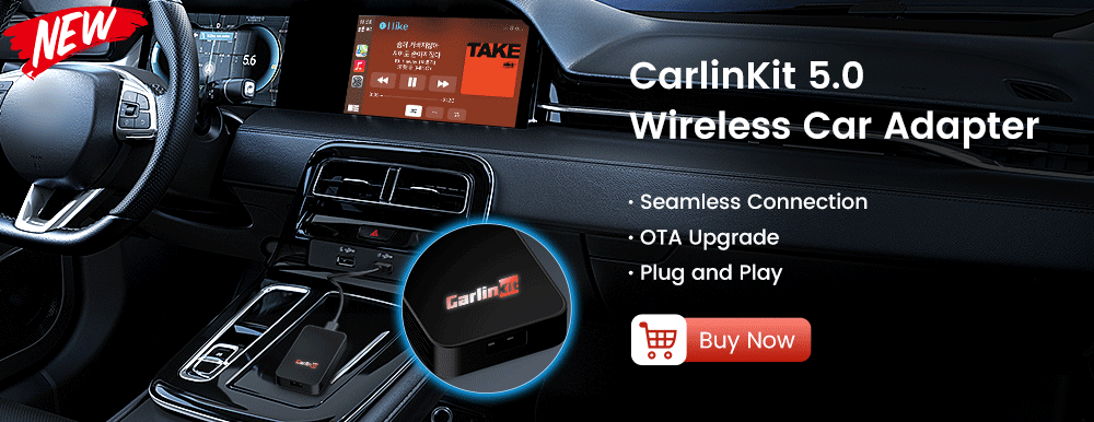 CarlinKit 5.0 Wireless CarPlay & Android Auto Adapter