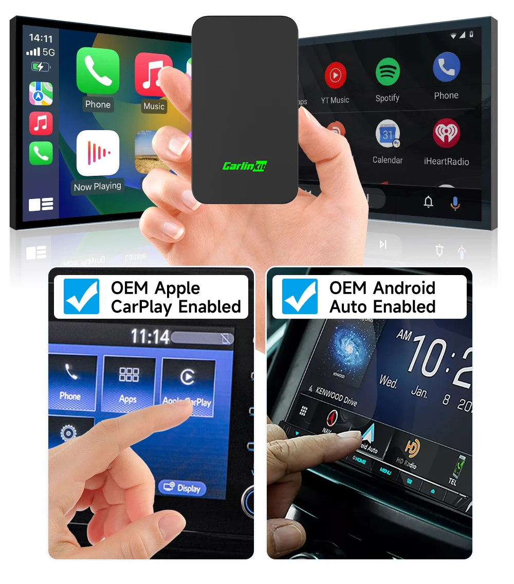 CarlinKit 5.0 Wireless CarPlay & Android Auto Adapter