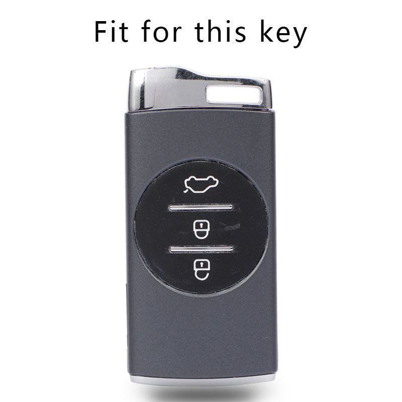 TPU Shell Key Case Cover for Chery 3-Button Remote Keys