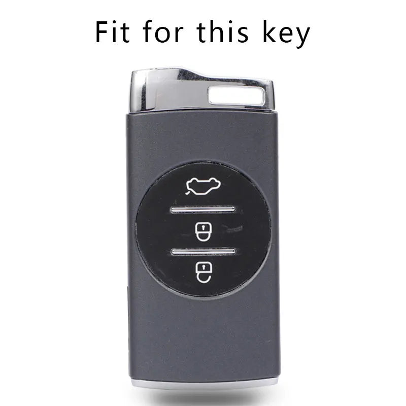 TPU Shell Key Case Cover for Chery 3-Button Remote Keys