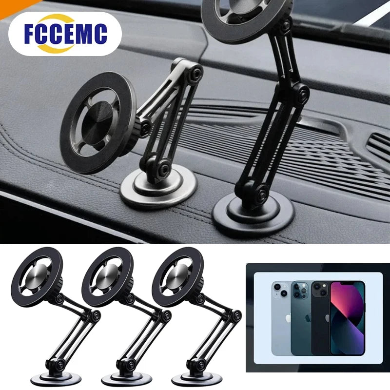 Magnetic 360° Foldable Car Phone Stand