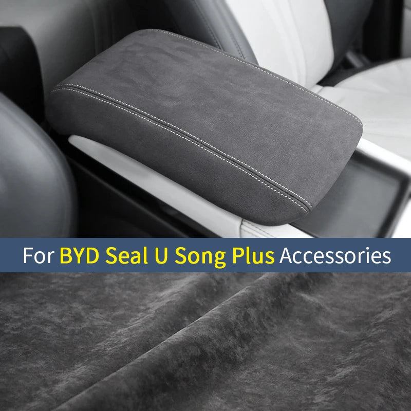 Leather Armrest Cover for BYD Seal U & Song Plus (2022–2024)