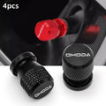 4Pcs Tire Valve Caps for Chery Omoda 5 FX – Dustproof Aluminum Covers