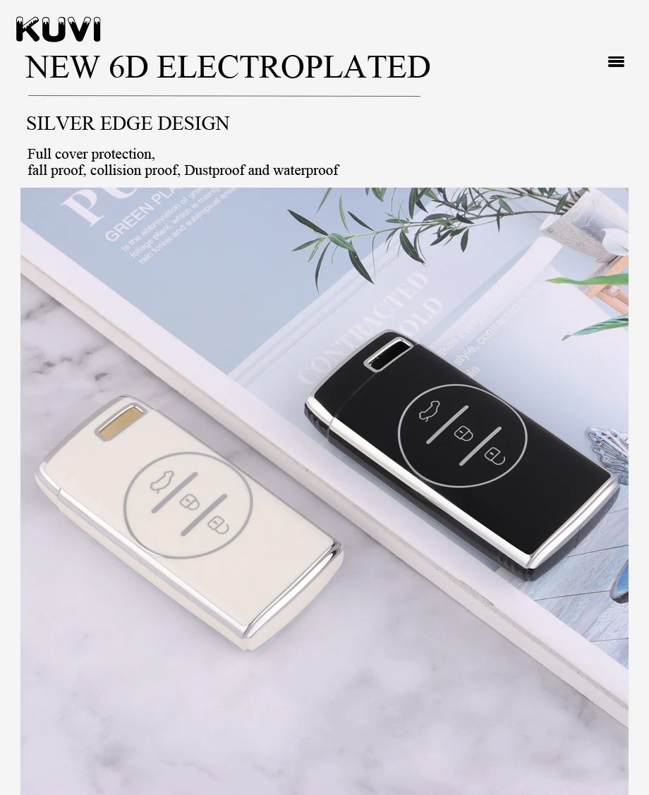 TPU Key Cover for Chery Tiggo & Exeed – Fashion Protective Shell Case