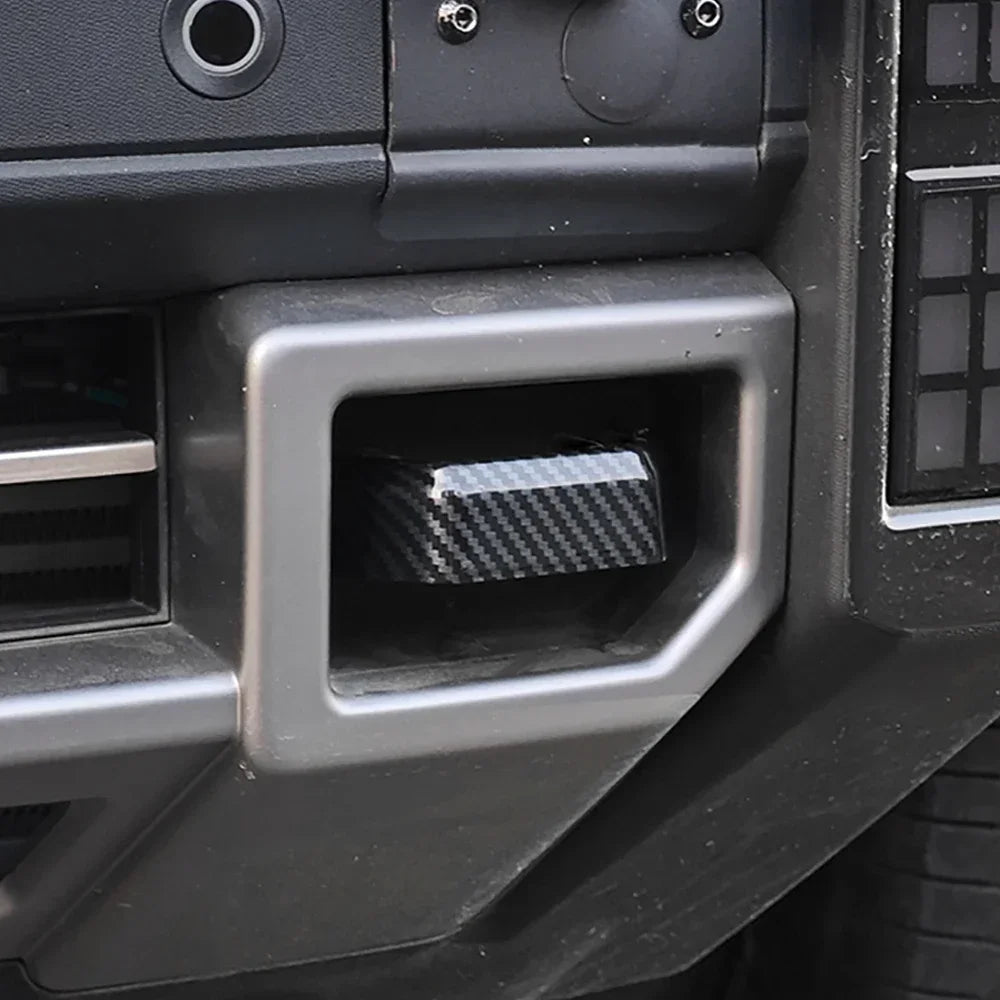 2PCS Trailer Hook Cover Trim Chery Jetour T2 Traveller 2023–2024 – ABS Exterior Sticker Set