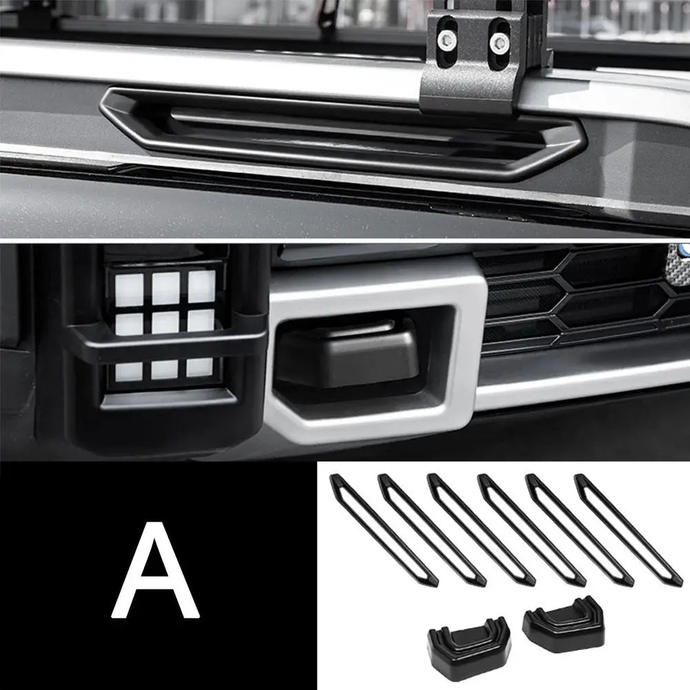 Carbon Fiber Roof Rack Trim for Chery Jetour Traveller T2 (2023–2024)