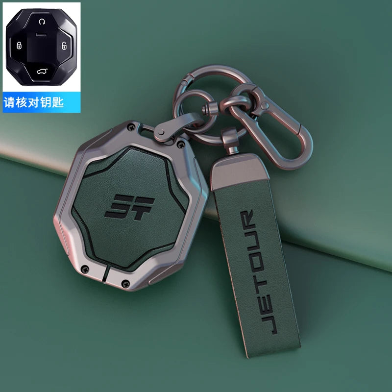 Smart Fob Key Case with Buckle for Jetour T2 / Traveller (2023–2024)
