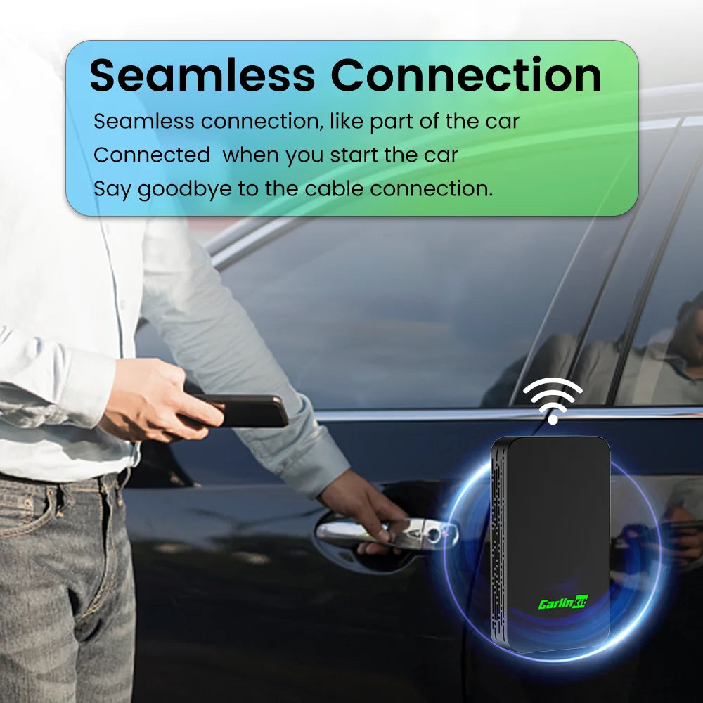 CarlinKit 5.0 Wireless CarPlay & Android Auto Adapter