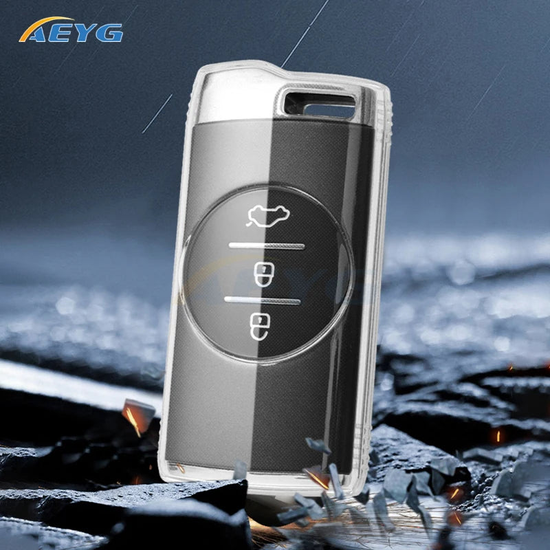 TPU Key Cover for Chery Tiggo & Exeed – Smart Fob Shell