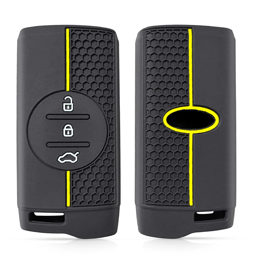 Silicone 3-Button Remote Key Cover for Chery Tiggo & Exeed Models