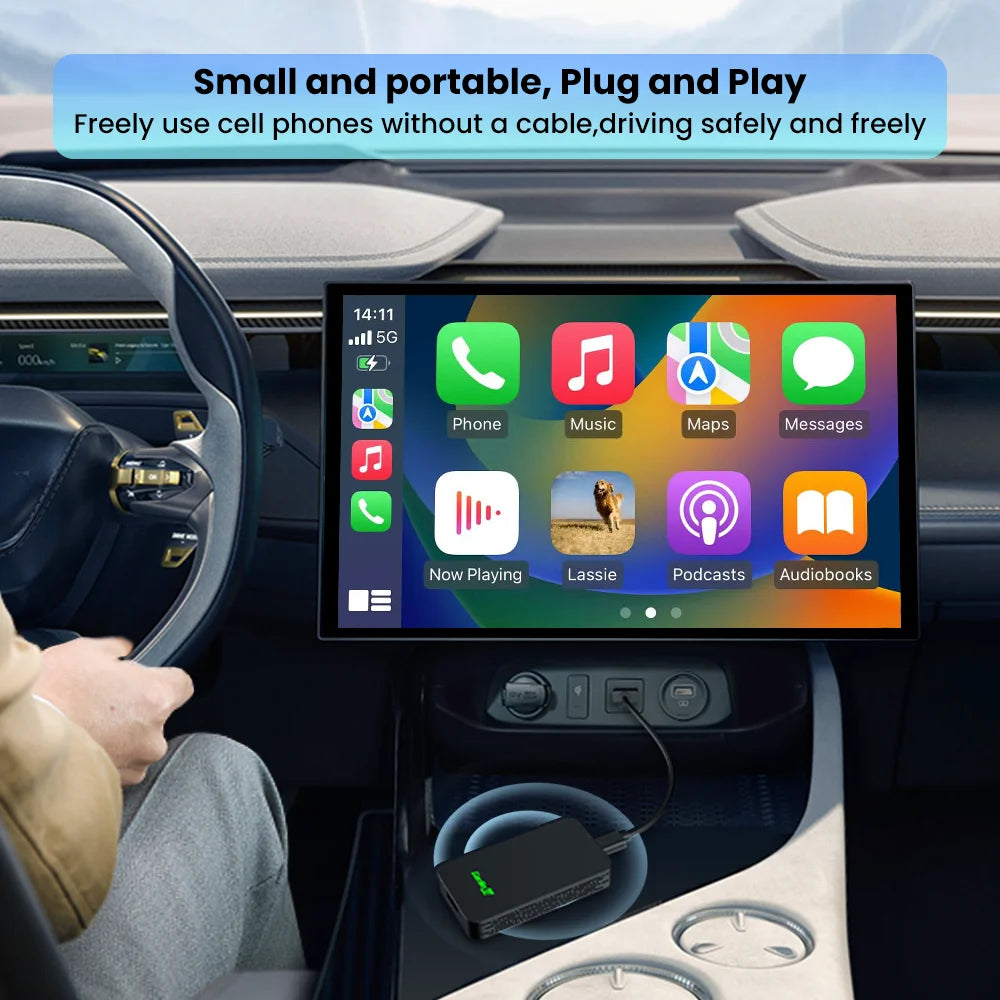 CarlinKit 5.0 Wireless CarPlay & Android Auto Adapter