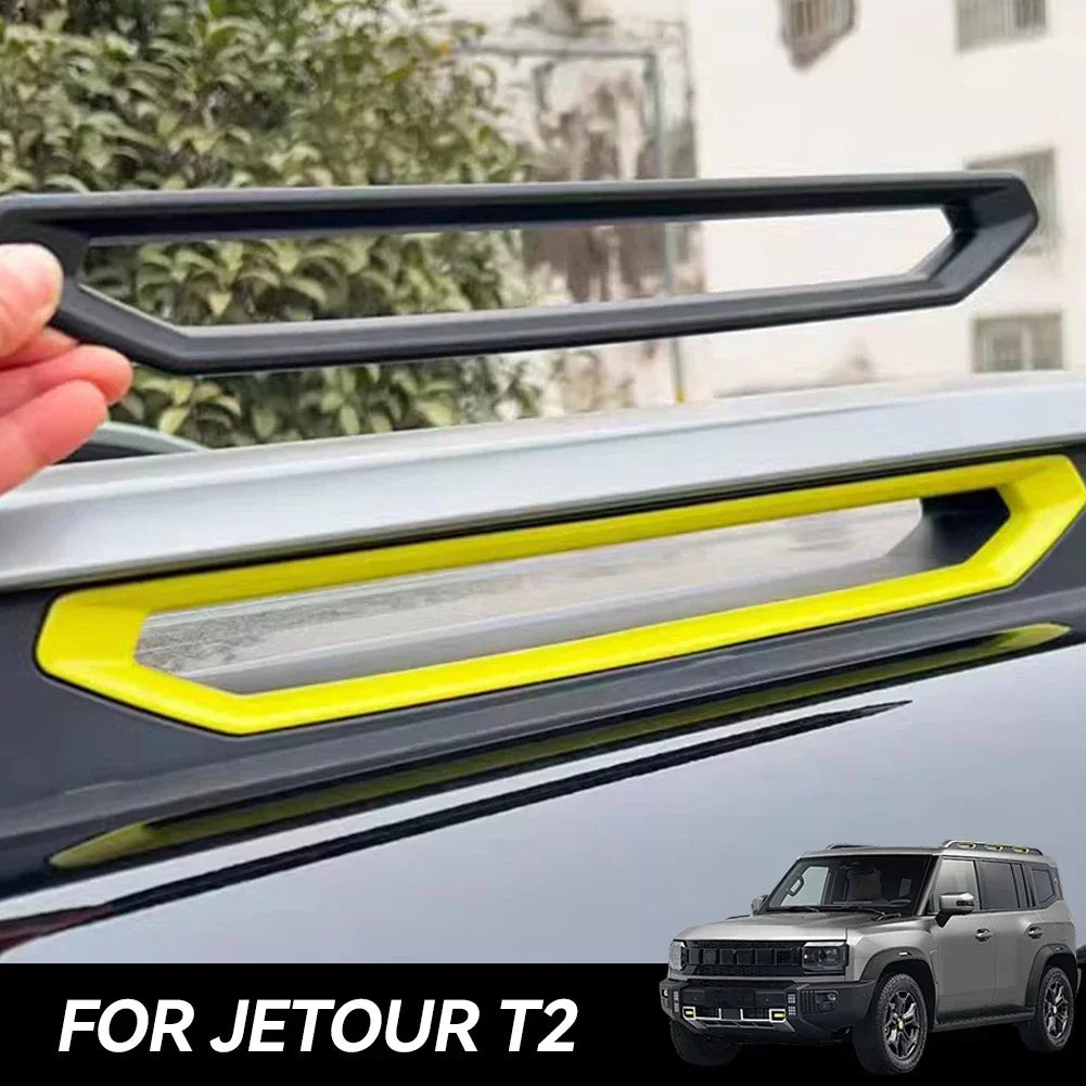 Carbon Fiber Roof Rack Trim (6PCS) for Jetour T2 / 2023–2024