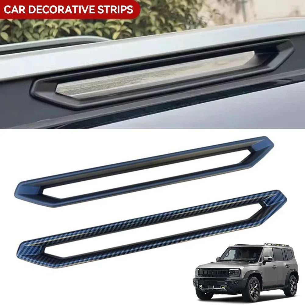 Carbon Fiber Roof Rack Trim (6PCS) for Jetour T2 / 2023–2024