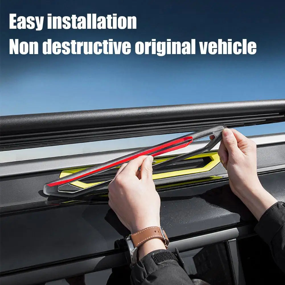 Black Roof Luggage Rack Cover for Chery Jetour T2 2023–2024