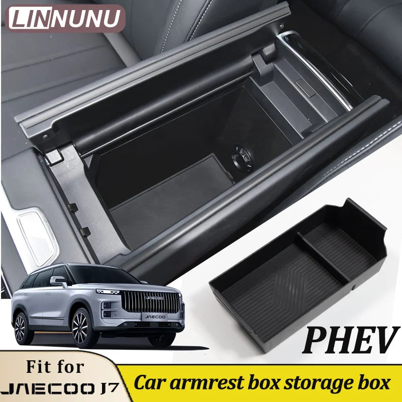 Armrest Storage Box for Jaecoo J7 PHEV (2023–2025)