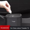 Car Trash Can with Lid for Chery Jetour T2 2023-2025