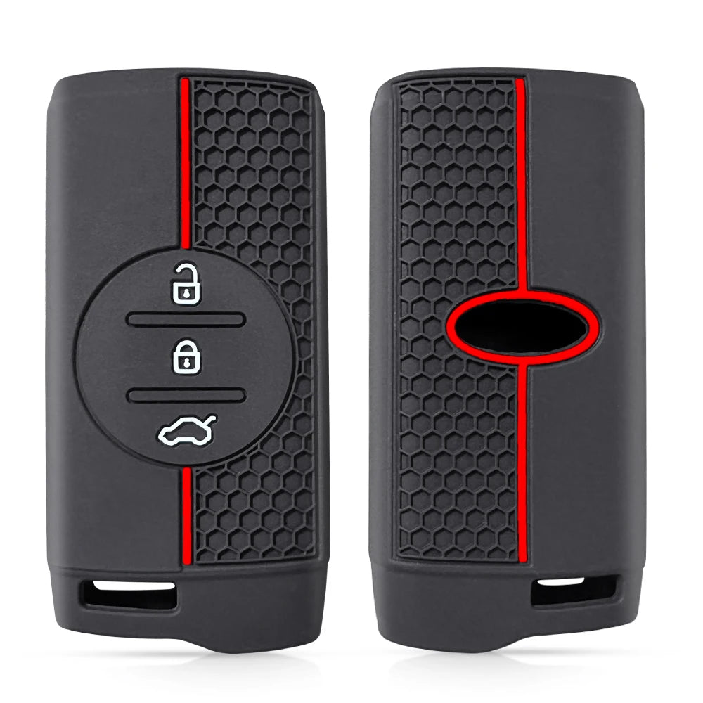 Silicone 3-Button Remote Key Cover for Chery Tiggo & Exeed Models