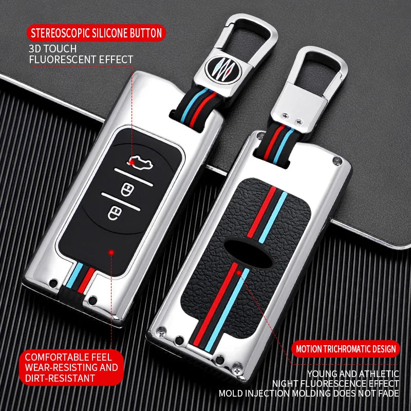 Zinc Alloy Remote Key Case Cover for Chery Tiggo & Arrizo Models