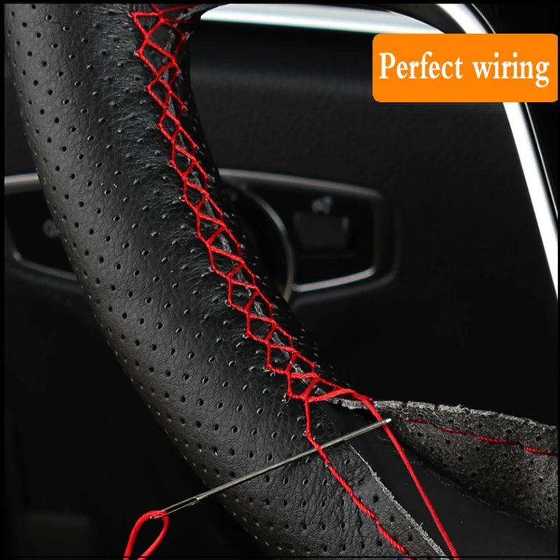 Custom Braid Microfiber Steering Wheel Cover for Chery Omoda C5 FX (2022–2024)