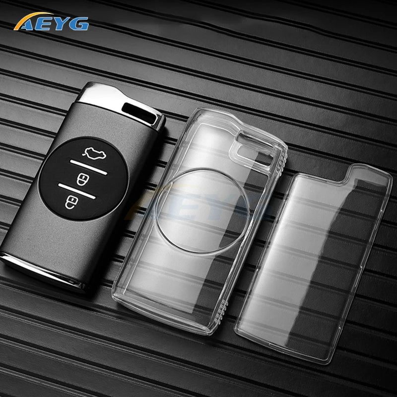 TPU Key Cover for Chery Tiggo & Exeed – Smart Fob Shell
