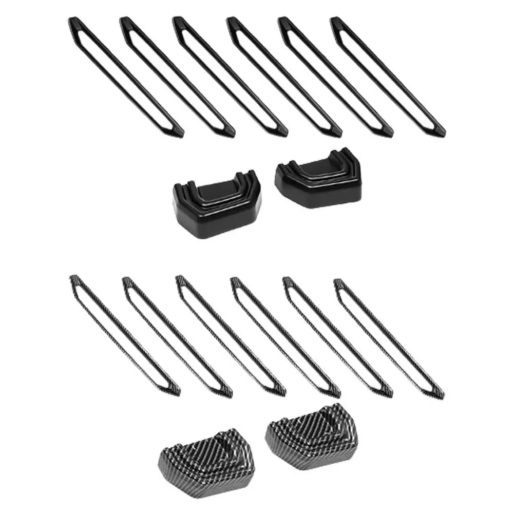 Carbon Fiber Roof Rack Trim for Chery Jetour Traveller T2 (2023–2024)