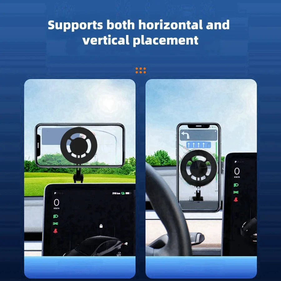 Magnetic 360° Foldable Car Phone Stand
