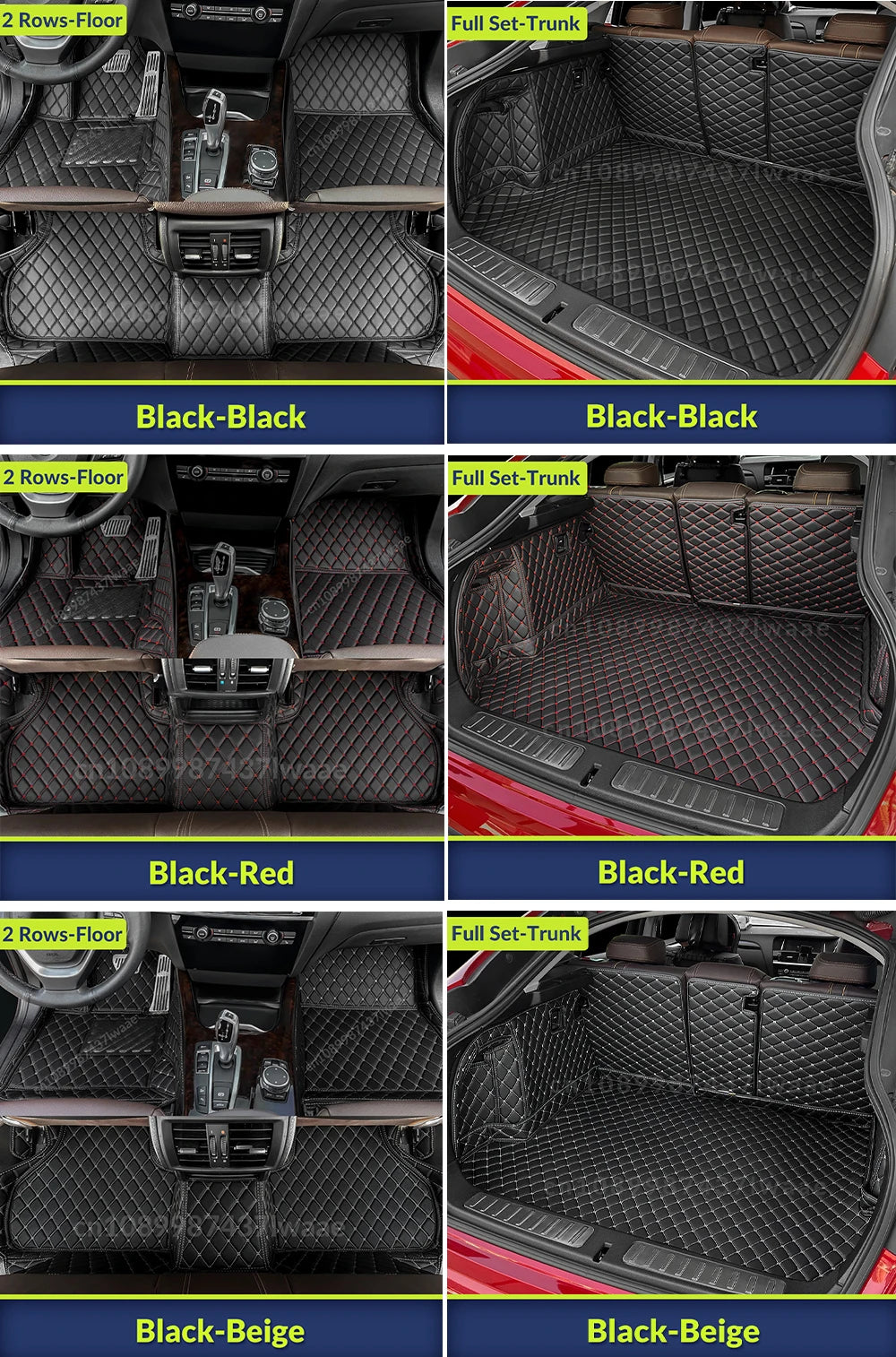 Luxury Floor & Trunk Mats for Chery Omoda 5 (2022–2024)