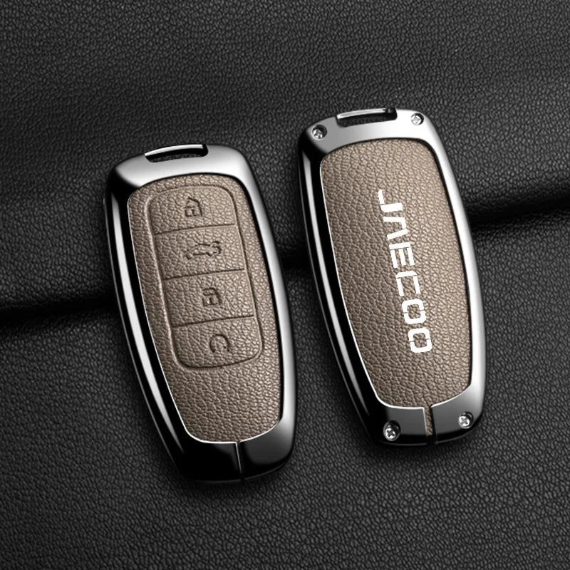 Galvanized Alloy Key Case for Omoda JAECOO J6, J7, J8, Phev 2023-2025